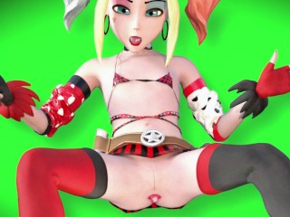 3D cartoon Anal Gape Prolapse Harley Quinn DC Gwen Big Tits Tennyson Solo Aheago Tight Pussy Part 4