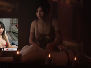 😲I've... never seen something like this lol. Ada Wong and Ashley - Lesbian Fem Dom