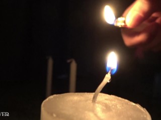 delicious threesome sex with candlelight and lots of oil