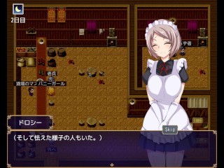 【#02 エロゲー第三王女レナの秘密(体験版)実況】金髪爆乳女姫騎士が野外で中出しセックスされてしまい・・・ファンタジー同人エロゲー)