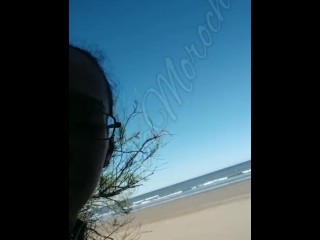 Fuimos a pasear a la playa publica Argentina y salio un pete mamada casero