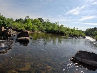 River Skinny Dipping And Pissing