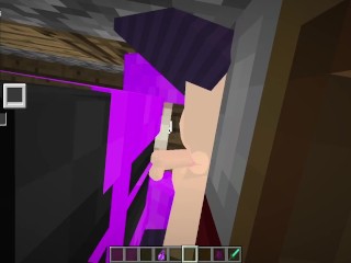 Minecraft Jenny Mod! Fucking Jenny Doggystyle! Juicy Ass and Tits!