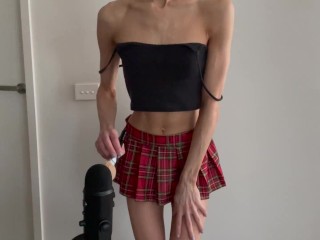 ASMR Sexy School Girl Mic Scratching 🔥 - OnlyFans/ophelia_xx