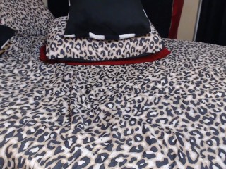 Milf Gaping Pussy Spreading Bedtime