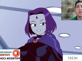 Raven and Beastboy Fucking in Love Hotel _ Teen Titans Raven Creampied UNCENSORED Hentai