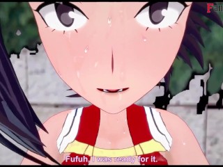 Momo Yaoyorozu having sex JUST POV| My hero Academia