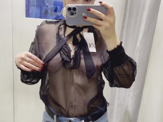 ZARA see through try on haul