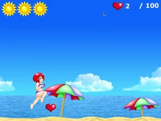 Annie's Adventures On The Beach Adult Mini Game Play | Sex Game play [18+]