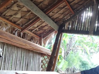 KANTUTAN vlog  kami muna ni brownie habang wala tao sa kubo