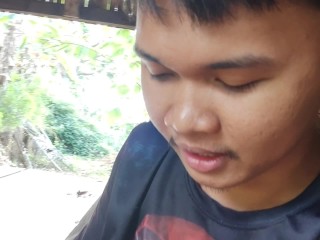 KANTUTAN vlog  kami muna ni brownie habang wala tao sa kubo