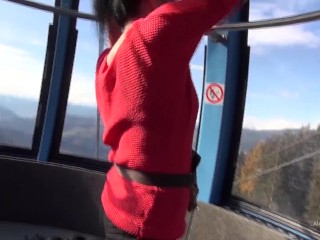 SUPER PUBLIC! HOT ASS FUCK WITH A STRANGER! Alexandra Wett