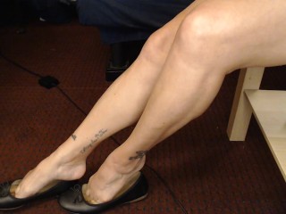 Dirty Ballet Flats Calves Feet Share