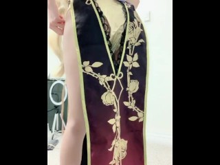 trying cosplay for the first time and so shy
