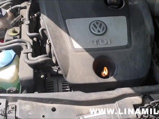 OMG! Ich habe eine Autopanne und werde von einem fremden Mann gefickt