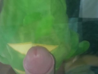 Green dinosaur t-rex (30cm)