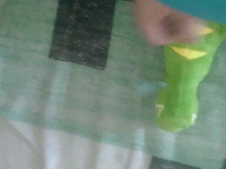 Green dinosaur t-rex (30cm)