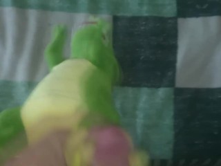 Green dinosaur t-rex (30cm)