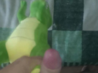 Green dinosaur t-rex (30cm)