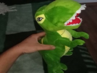 Green dinosaur t-rex (30cm)