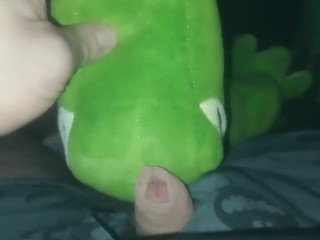 Green dinosaur t-rex (60 cm)