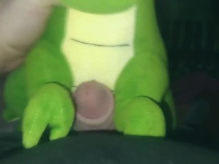 Green dinosaur t-rex (60 cm)