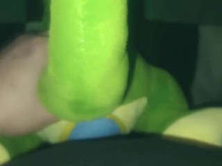 Green dinosaur t-rex (60 cm)