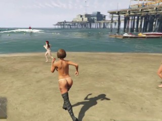[18+] GTA 5 Paradise City Mod Sinhala Adult Game Play | GTA 5 Nude Mod