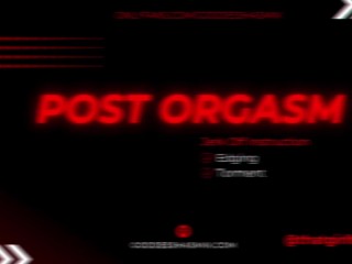 Post Orgasm Torture JOI