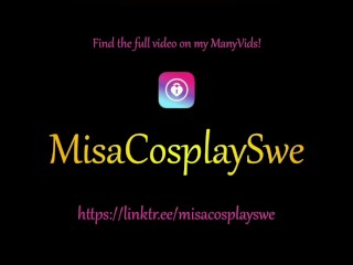 Dalmatian body paint - Dildo riding and BJ and tail wagging! - MisaCosplaySwe