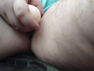 Jerking off New Packer for Step Mommy