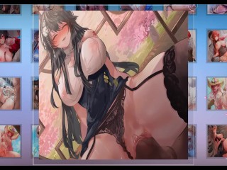 Hentai World Animation Puzzle - Part 16 - Hentai Came Inside Her Pussy By LoveSkySanX