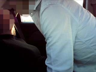 Dogging - Dick flash to the teacher and she fucks me in the car in a public place - MissCreamy