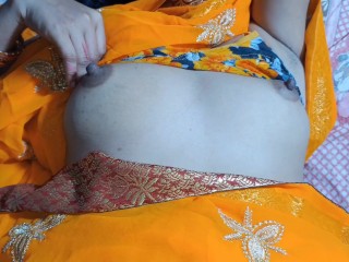 Indian Beutifull married wife home saree sex