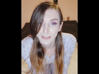 Trans Mommy JOI - petite Pixi Peach controls your cock