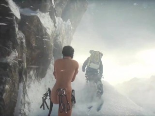 Rise Of The Tomb Raider Nude Mod installed Game Play [Part 01] Adult game Play