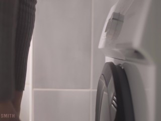 Found my Mom's Dildo in The Washing Machine & Got Caught Masturbating by Stepdad