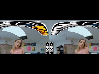 VIRTUALPORN- Busty Teacher Marica Chanelle Fucks Her Student Brick Danger's Brains Out