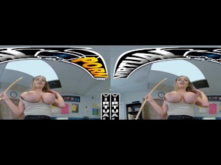 VIRTUALPORN- Busty Teacher Marica Chanelle Fucks Her Student Brick Danger's Brains Out