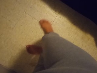 Bare Feet 'n' Big Belly POV