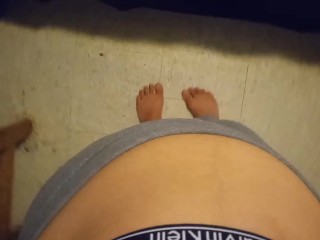 Bare Feet 'n' Big Belly POV