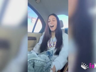 A very dirty road trip with Sofia Sweet Secrett