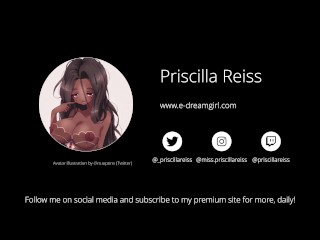 Seductive Ebony Model Struts around in Lace Stockings