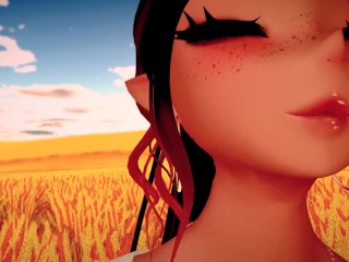 Having Fun In Wheat Fields With A Thick Mommy - 18+ ASMR VR POV Roleplay - F4M