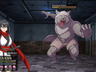 Samurai vandalism - the most intense werewolf sex in this game furry hentai