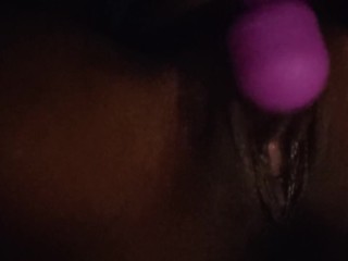 Ebony masterbation toy fuck