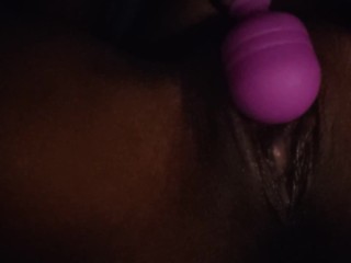 Ebony masterbation toy fuck