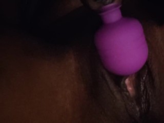 Ebony masterbation toy fuck