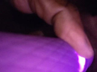 Ebony masterbation toy fuck