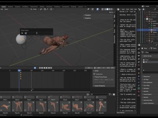 How to Make 3D Porn - Cum Sims Chapter 2: Adding Cum to Animations